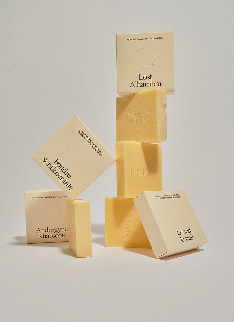 The quatuor | Creamy scented soaps