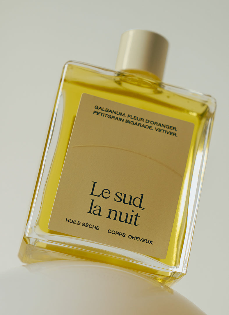 Huile sèche parfumée Le sud la nuit de chez Refeel Naturals