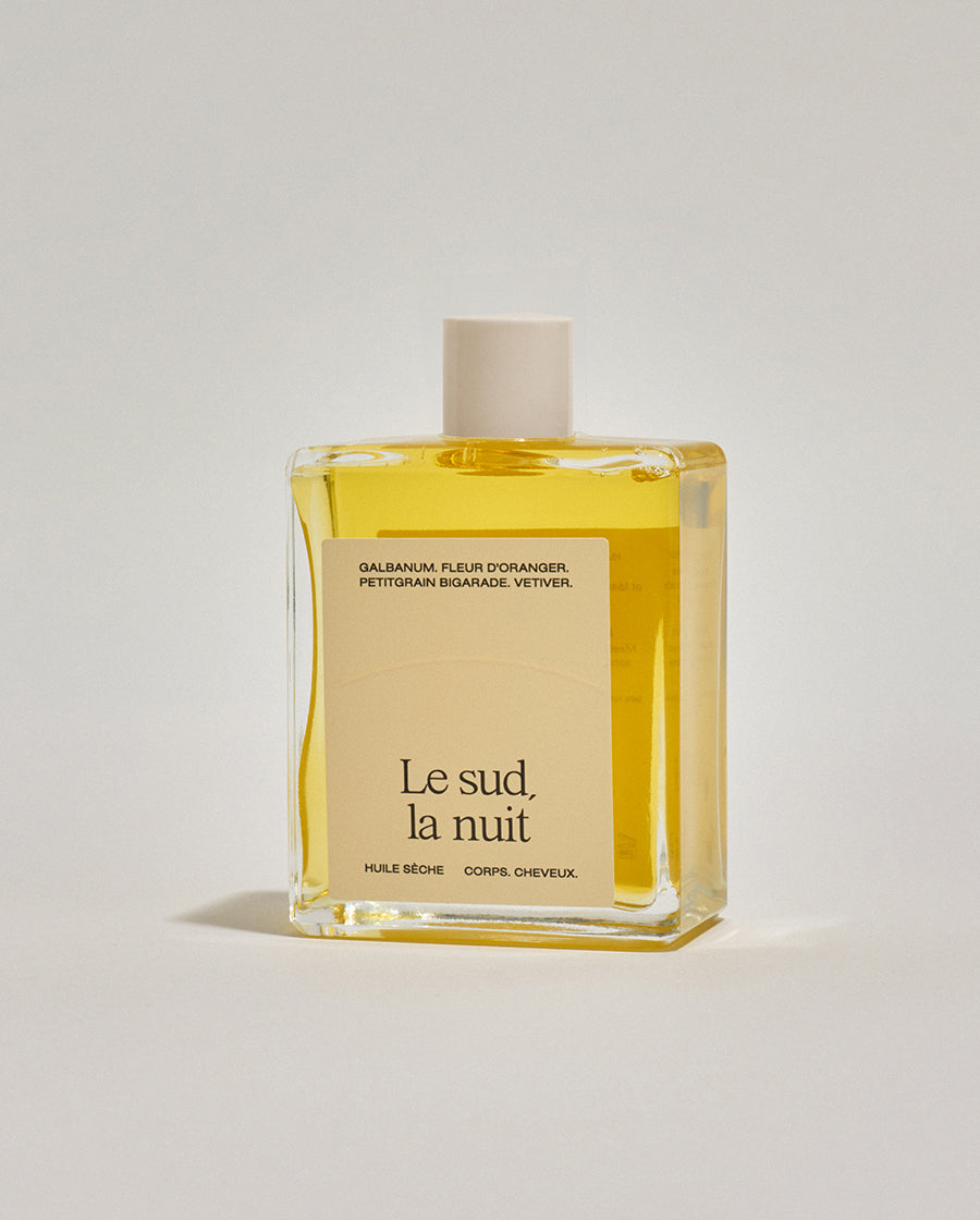 Huile sèche parfumée Le sud la nuit de chez Refeel Naturals