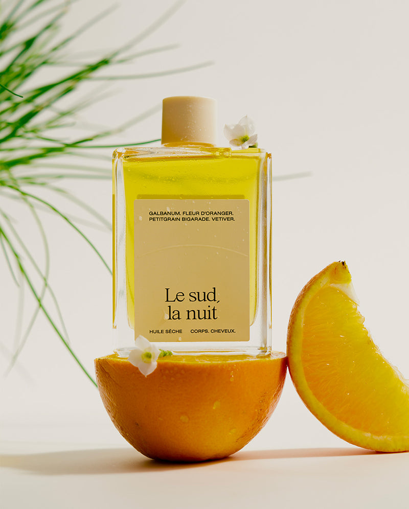 Silky body oil | Le sud, la nuit