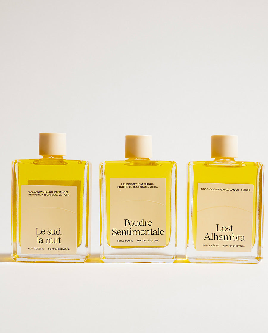 Silky body oils | the trio