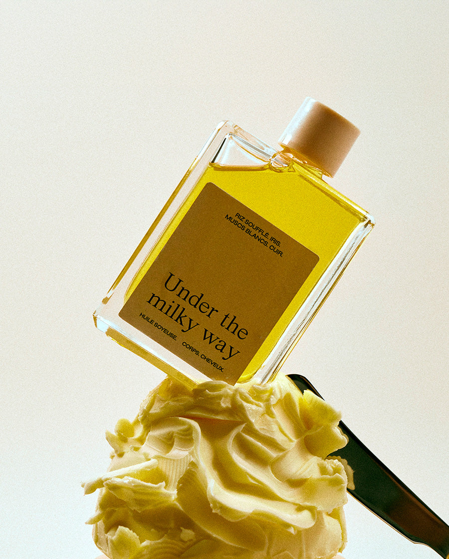 Huile soyeuse | Under the milky way