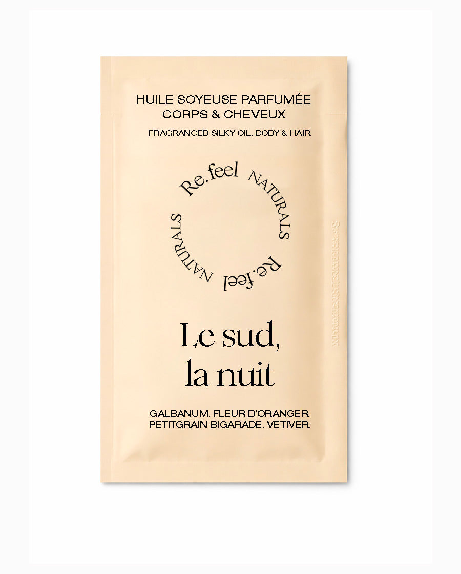 Échantillon | Huile soyeuse Le sud, la nuit
